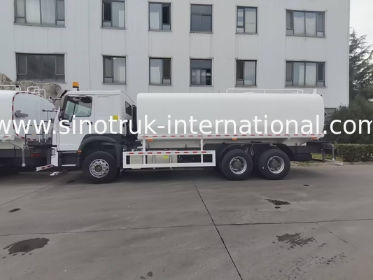 Sinotruk HOWO Weiß RHD 6x4 Wasserbehälter ZZ1257V4347B1 mit Hochdruckspülfunktion