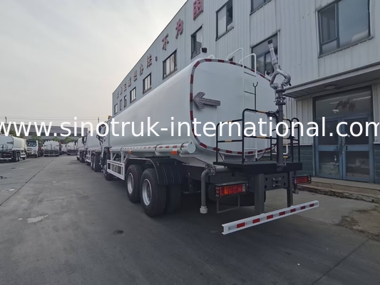 Sinotruk HOWO Weiß RHD 6x4 Wasserbehälter ZZ1257V4347B1 mit Hochdruckspülfunktion