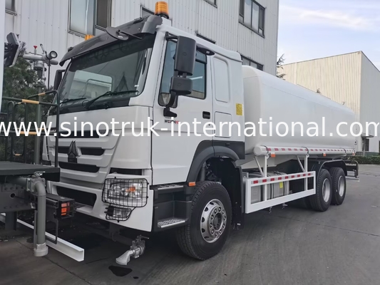 Sinotruk HOWO Weiß RHD 6x4 Wasserbehälter ZZ1257V4347B1 mit Hochdruckspülfunktion