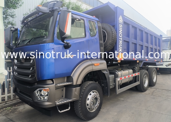 Sinotruk Howo Kipper Dump Truck Nx 6 × 4 Rhd 10 Räder H77L Kabine Euro 2