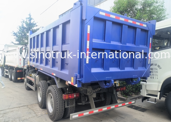 Sinotruk Howo Kipper Dump Truck Nx 6 × 4 Rhd 10 Räder H77L Kabine Euro 2