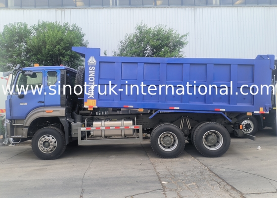 Sinotruk Howo Kipper Dump Truck Nx 6 × 4 Rhd 10 Räder H77L Kabine Euro 2