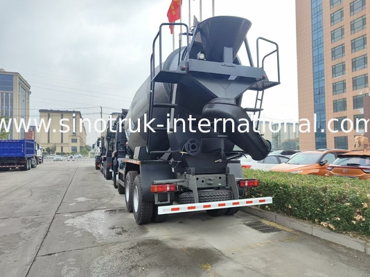 HOWO Mischwagen 12CBM 380PS H77L Kabine Schwarz