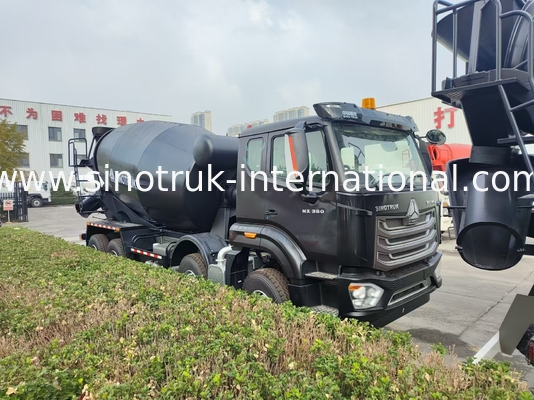 HOWO Mischwagen 12CBM 380PS H77L Kabine Schwarz