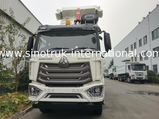 30 - 40 Tonnen RHD 10 Räder Tarpaulin Sinotruk Howo 6x4 Kipper Truck für den Bau