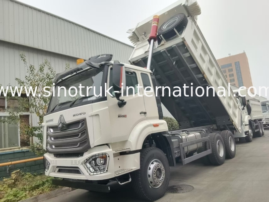 30 - 40 Tonnen RHD 10 Räder Tarpaulin Sinotruk Howo 6x4 Kipper Truck für den Bau