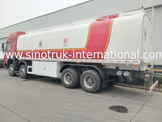 SINOTRUK HOWO Rotöl Tankwagen 400 PS 8×4 12 Räder hohe Kapazität