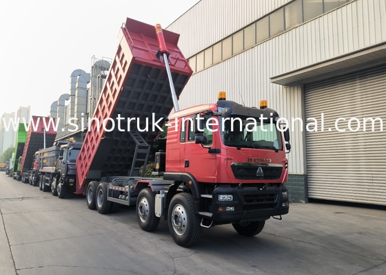 8 × 4 Lhd 12 Räder Sinotruk Tipper 400 PS Euro 2