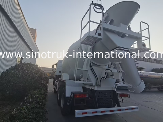 Sinotruk Howo Betonmischfahrzeug 380 PS 6-10CBM 6 X 4 Euro 2 Mischanlage RHD