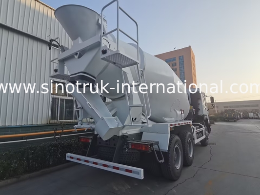 Sinotruk Howo Betonmischfahrzeug 380 PS 6-10CBM 6 X 4 Euro 2 Mischanlage RHD