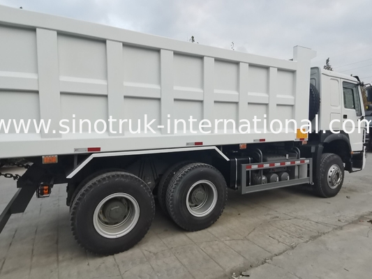 SINOTRUK HOWO 400 PS Kipper Dump Truck für den Bau A7 Militärische Stoßstange Warnleuchte
