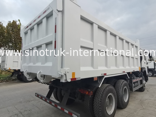 SINOTRUK HOWO 400 PS Kipper Dump Truck für den Bau A7 Militärische Stoßstange Warnleuchte