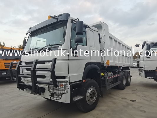 SINOTRUK HOWO 400 PS Kipper Dump Truck für den Bau A7 Militärische Stoßstange Warnleuchte