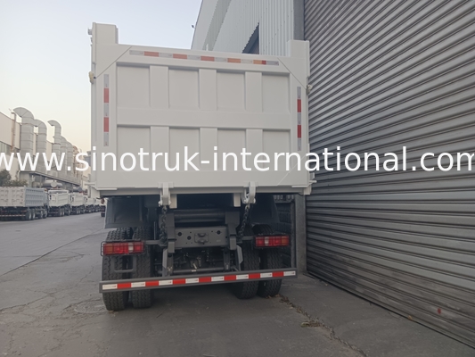 SINOTRUK HOWO 400 PS Kipper Dump Truck für den Bau N7 Militärische Stoßstange Warnleuchte
