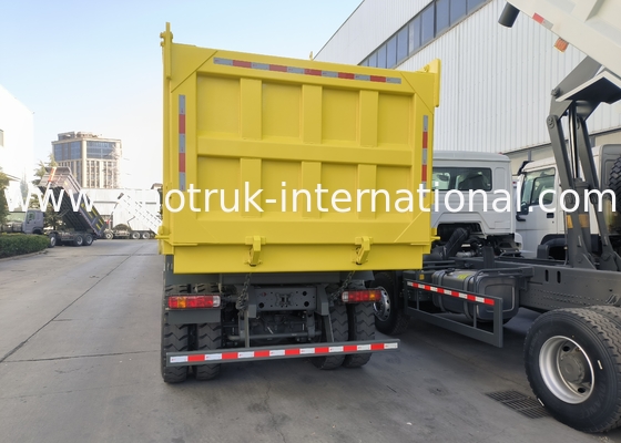 Sinotruk Howo Tipper Dump Truck 6 × 4 Lhd 10 Räder 20CBM Cargo Box Bergbauleger