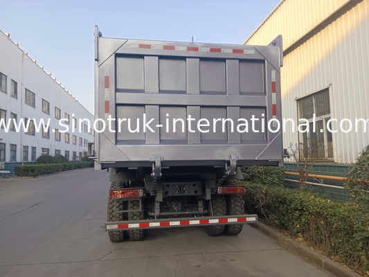 Triebwagen Sinotruk Hohan 400 PS 10 Räder Lhd 40 Tonnen 20-30cbm ZZ3317N356JB1 Grau