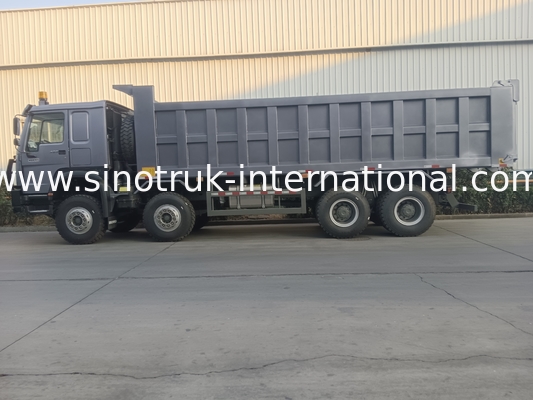 Triebwagen Sinotruk Hohan 400 PS 10 Räder Lhd 40 Tonnen 20-30cbm ZZ3317N356JB1 Grau
