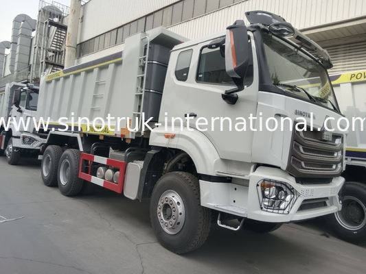 30-40 Tonnen RHD 10 Räder Kipper Dump Truck SINOTRUK Haohan für den Bau Weiß