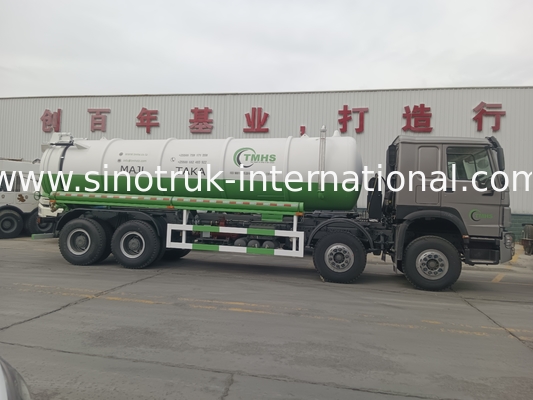 Vakuumpumpe Abwassersauger Traktor Septikbehälter Reiniger 20CBM LHD 380 PS