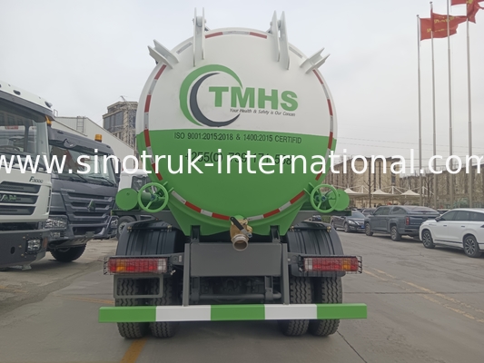 Vakuumpumpe Abwassersauger Traktor Septikbehälter Reiniger 20CBM LHD 380 PS