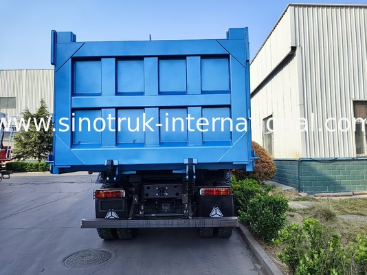 Faszinierender blauer HOWO 8×4 380HP 26.91CBM-Dump-Truck, wo Kraft Präzision in jeder Last trifft!