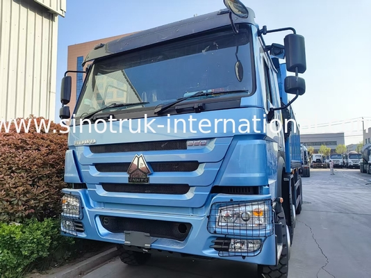 Faszinierender blauer HOWO 8×4 380HP 26.91CBM-Dump-Truck, wo Kraft Präzision in jeder Last trifft!