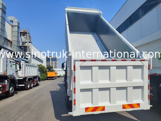 HOWO NX 371HP 6*4 20m3 Zentrum-Lift-Dump-Truck Hochleistungs mit effizienter Mittelift-Ladungskörper