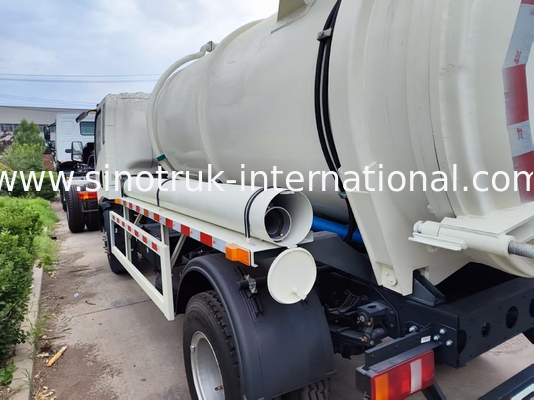 4x2 Leichte-Abwasser-LKW 6CBM Kapazität 160PS 8.00R20 Stahlreifen