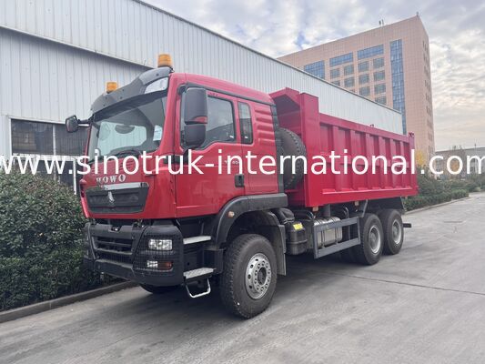 SINOTRUK HOWO TX Modell 400 PS LHD Kipper Kipper 6X4 mit Warnleuchten