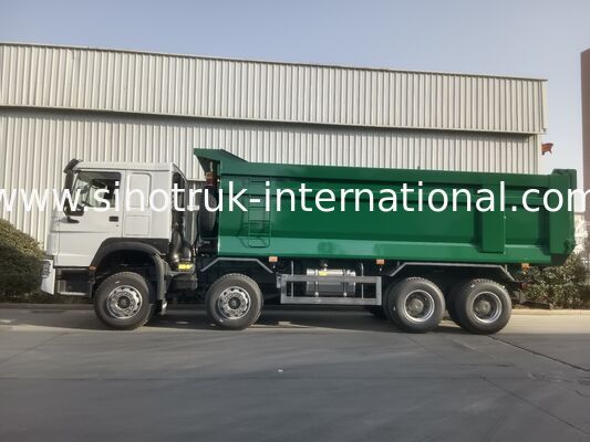 Sinotruk HOWO Kipper-Muldenkipper mit 400 PS Motor, Linkslenkung, 8x4 Antrieb und 31 Tonnen Ladekapazität