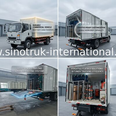 Fracht-LKW 10Wheels 400Hp 6 Sinotruk Howo × 4 RHD fertigte für Logistik besonders an