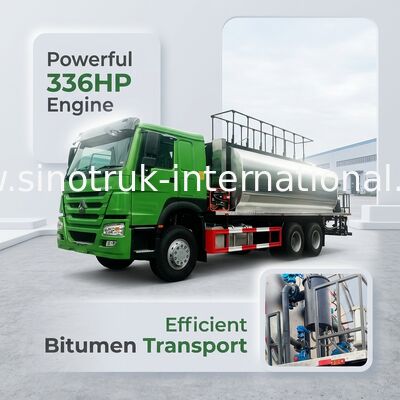 HOWO 7 rechte Laufwerksart des Bitumen-LKW-6X4