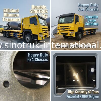 LHD RHD ZZ1257N4641W 40 Tonnen 266HP-Fracht-LKW-