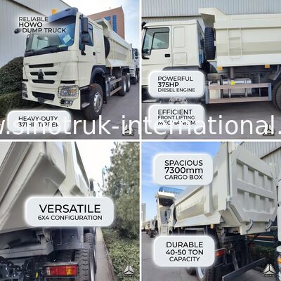 Langlebiger HOWO 6×4 371 PS 20CBM Weißer Müllwagen mit hochfester Stahlkarosserie für schwere Arbeiten