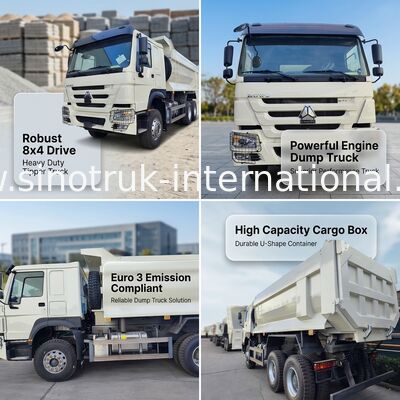 SITRAK 10 Räder Kipper Dump Truck mit Euro 3 Emission und 430 PS Motor