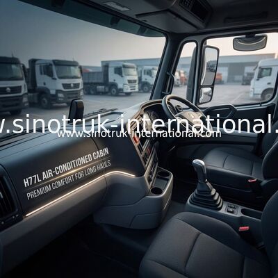 ZZ427V344JB1R Traktorfahrzeug mit 371 PS Motor, 6x4 Antriebsrad und H77L Kabine mit Klimaanlage für den Transport von Schwerlastfahrzeugen