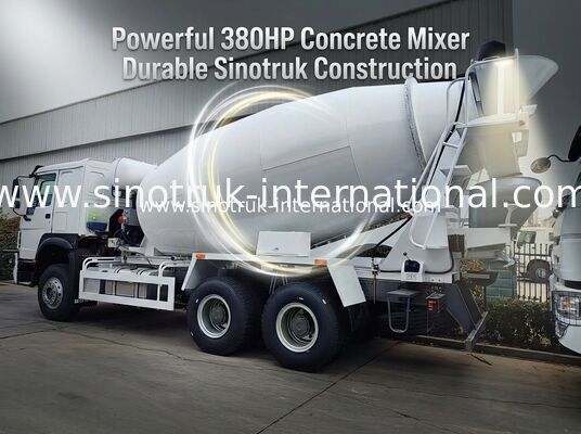 Sinotruk Howo Betonmischfahrzeug 10CBM 6 X 4 Euro 2 380 PS Bau