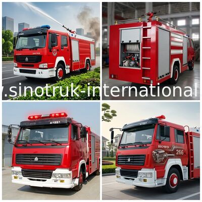 Feuerbekämpfungs-LKW SINOTRUK HOWO 8-12CBM 266HP für Brandschutz oder das Besprühen
