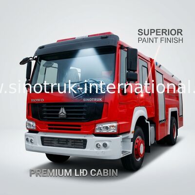 Feuerbekämpfungs-LKW 15CBM LHD 290HP, Tanker-Löschfahrzeug SINOTRUK HOWO