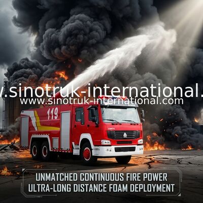SINOTRUK HOWO Räder des Feuerbekämpfungs-LKW-20CBM 10, Rettungs-Löschfahrzeuge
