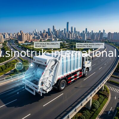 Nahrungsmittelabfall-Abbau-LKW des Verdichtungsgerät-12CBM mit niedrigem Kraftstoffverbrauch