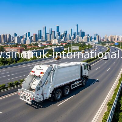 Sinotruk HOWO-TX 371HP 6X4 Antrieb Komprimierter Müllwagen mit 20CBM Kapazität für effiziente Abfallwirtschaft