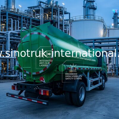 Sinotruk HOWO 8 CBM Öltankwagen mit 4x2-Antrieb und Euro III-Emissionsnorm