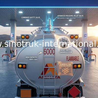 Räder HOWO 6×4 10 ölen Tankwagen 400HP 20CBM