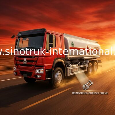 SINOTRUK-Öl-Tankwagen 8-12CBM für Öltransport 4X2 LHD Euro3 190HP