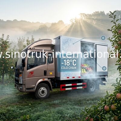 Fleisch 4×2/Milch/Tiefkühlkost kühlten Nahrungsmittel-LKW 6 Tonnen Impfstoff-Fahrzeug-