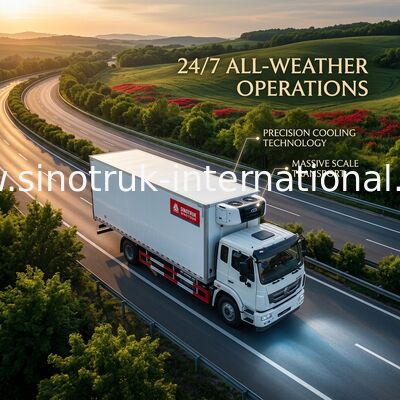 Berufstonnen 20 SINOTRUK HOHAN Kühlfahrzeug-16 - Euro 25CBM 2 266HP 4X2