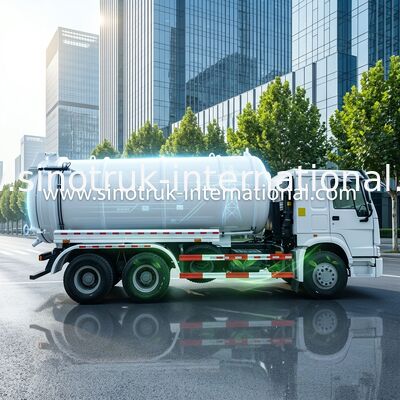 Große Kapazitäts-Hochleistungsvakuumabwasser-LKW 6X4 Euro2 290HP, ISO