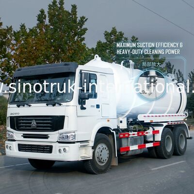 Vakuumpumpe-Abwasser-Saug-LKW, septische Vakuum-LKWs mit Emissionsgrenzwert des Euro-2