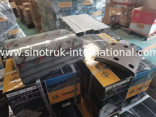 SINOTRUK HOWO Schwarze Bremsbeläge LKW- und Anhängerteile WG9231342069